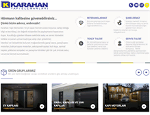 Tablet Screenshot of karahankapi.com